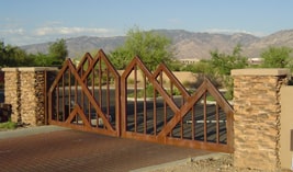 Commercial View Fencing in Chandler - Kaiser Garage Doors & Gates